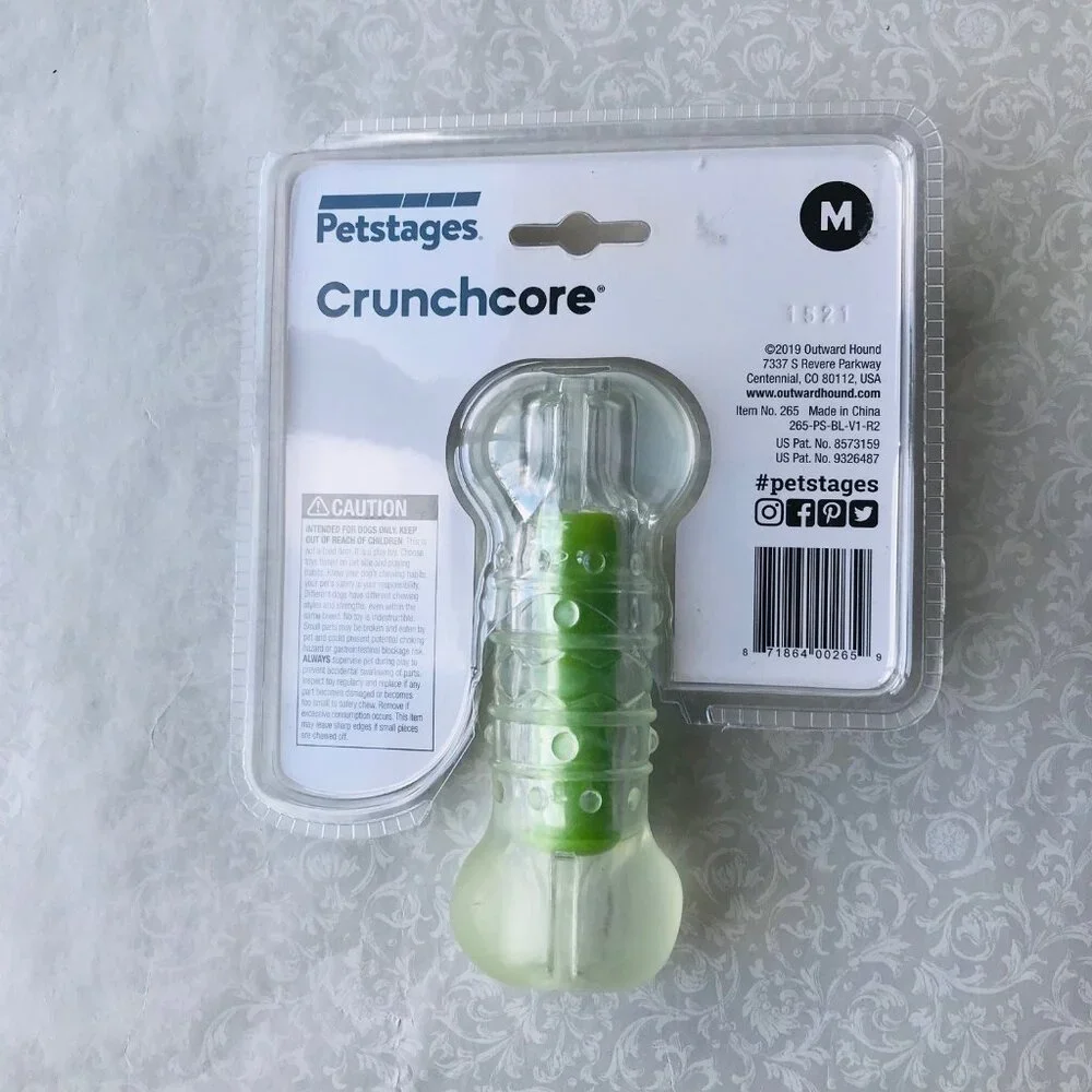 Petstages Crunchcore Chew Squeeze Fun Sound & Texture (Medium) - New